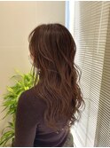 ナチュラルで優しい☆明るめブラウンカラー