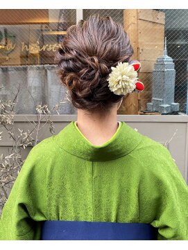 カプティフ(CAPTIF) （ guest　snap ）卒業式参列ヘアセット