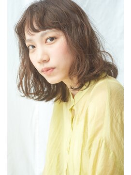 エン(YENN) ゆるっとしたウェーブが可愛いニュアンスパーマ