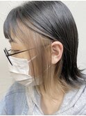 ホワイトベージュカラー　　uchida
