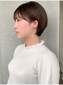 【lond表参道伊杏】ヘアドネーション 丸みショートボブ