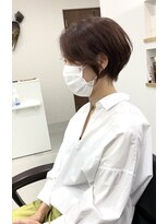 エルエスヘアー(LS HAIR) 【LS HAIR片山】秋カラーとハンサムショート