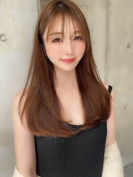ロンド アンブル 四条烏丸(Lond ambre) 伊藤ガク レイヤー/ストレートオリーブベージュ/