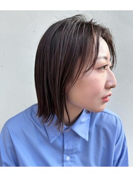 ドルセ(Dulce) ラベージュ×前下がりボブ