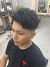 メンズカット+クイックスパ ￥5500