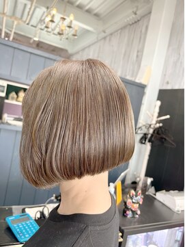 ヘアーサロン ラ ボーテ アッシュボブ♪