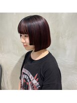 シー(Ciii)&nbsp;stylist イケダ>> アンブレラカラー×ステップボブ