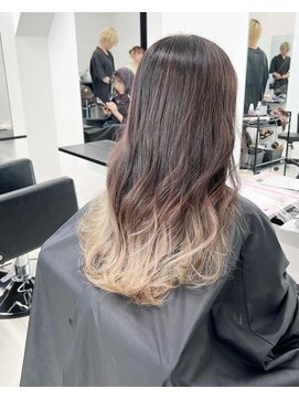 アライブ キチジョウジ(ALIVE Kichijoji) 【ALIVE吉祥寺】グラデーションカラーホワイトベージュ