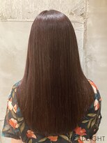 アーサス ヘアー デザイン 駅南店(Ursus hair Design by HEADLIGHT) ストレートロング×レッドブラウン×ニュアンスカラー