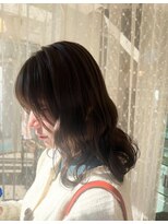 オブヘアー 宮崎台店(Of HAIR) 赤みを抑えた透明感カラー（ブリーチなし）