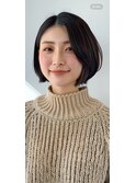 ミディアムスタイル【松戸・五香・白髪染め・カラー専門店】