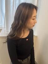 ココルアナ(coco luana)&nbsp;グレージュハイライト/ケアブリーチ/髪質改善/ブリーチ/学割