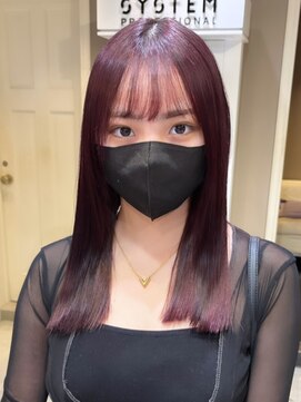 ベレーザ 渋谷(BELEZA) 2263髪質改善ブリーチなしカラーレイヤーカットトリートメント