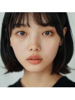 エヌプラス(N+)&nbsp;ぱっつん　ボブ