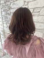 ヘアー ルセロ アット プリム(hair lucero @ prim)&nbsp;コテ巻き風パーマ