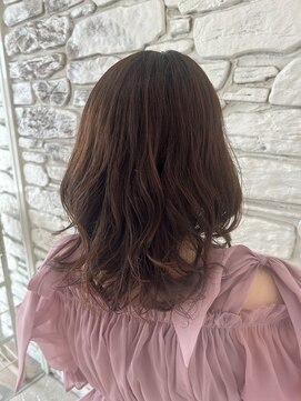 ヘアー ルセロ アット プリム(hair lucero @ prim) コテ巻き風パーマ