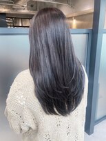 アイティーバイアルバム 藤沢店(IT by ALBUM) グレーベージュグレージュカラーレイヤーロング_ba500651