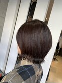 外はねショートボブ