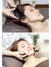 極癒　〇ロミキュア〇 ドライヘッドスパ＋フェイシャル　高濃度プラセンタ付