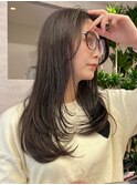 20代30代レイヤーカット/内巻きロング【二条美容室】髪質改善