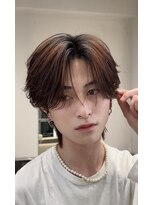 スキル ミナム 表参道(SKILL MiNam)&nbsp;前髪狭めリバースセンターパート