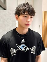 ムーン バイ ケンジ(moon by KENJE)&nbsp;[takumi]ニュアンスパーマ/メンズカット/パーマ風