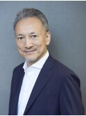 60代グレイヘア 白髪イケオジショート ナチュラルオールバック