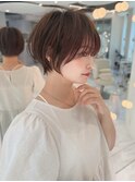 【MONA】丸みショート/小顔ショート