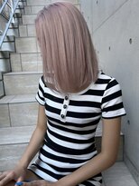 ロンドルピナス 小倉(Lond Lupinus)&nbsp;ミディアムヘア暗めカラー/デザインカラー/フェイスフレーミング