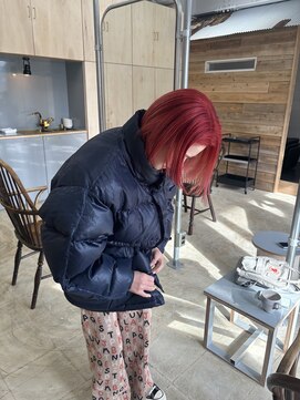 ハマモト ヤマ オオサカ(ハマモト Yama Osaka) レッドカラー