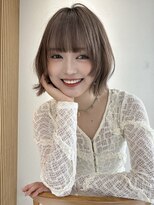 ロンドプロフィール 浦和(Lond profil)&nbsp;ブリーチなしカラー伸ばしかけヘア簡単スタイリング小顔ヘア