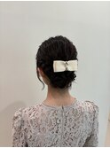 シニヨンアレンジ