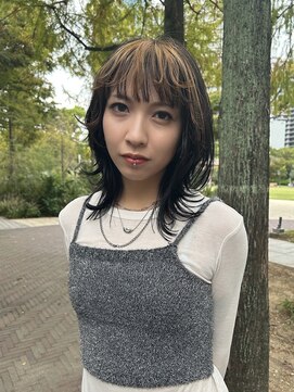 ラシェンテ 旧居留地(La Sente) 透け感バング×エッジウルフレイヤー