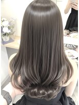 シェリエ(Chal Lier)&nbsp;髪質改善メテオカラー/ブリーチ無し/アッシュグレージュ