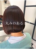 【小澤】丸みのあるボブ