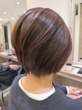アッシュ 戸田公園店(Ash) 襟足が浮かないショートボブ