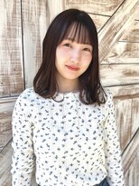 シーバイサイン(sea by Sign)&nbsp;ブラウンカラー/ワンカール/ミディアムヘア