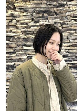 レーブ 大宮店(reve) 黒髪ショートボブ