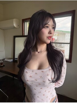 ラス(ras.) Lavender Ash Brown Layer