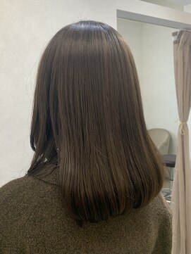ルフトバイアンビエンテ(Luft by ambiente) 透け感グレージュ【福永】