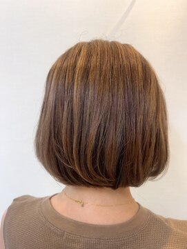 ルーファス 恵比寿 渋谷(Ruufus) 40代50代　白髪ぼかし　ボブ2605