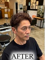 ジェットブラックキューサンロク(JET BLACK 936) ソフト極道パーマ/宮城リョータ風パーマ