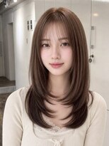 エレナ バイ アルテフィーチェ(elena by artefice)&nbsp;グレージュショート裾カラーベリーショートラベンダーグレージュ