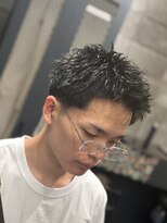 フランクスバーバーリベラルド 横浜(FRANK'S BARBER LIBERALD)&nbsp;MEN’S HAIR/ラフカール/テーパーフェード/スパイキーショートU