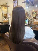 美容室 ブラウン(Brown)&nbsp;髪質改善トリートメントで秋らしい艶髪チョコレートブラウンへ