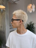 メンズサロン シール 梅田(CIRR)&nbsp;プラチナフェード メンズ
