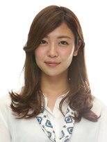 ヘアージェニック(hair genic) 涼しげカラーのナチュラルロング