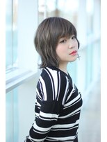 ミスエッセンス(MISS ESSENCE) アッシュグレージュウルフミディ/ミスエッセンス竹下