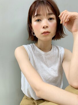 ミィ 表参道(mee.) 【mee.】ブチ　可愛くなれる外ハネボブ