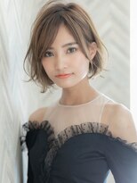 ローマ ギンザ(ROMA Ginza)&nbsp;『ROMA』グレージュイルミナカラー大人かわいいエッジショート